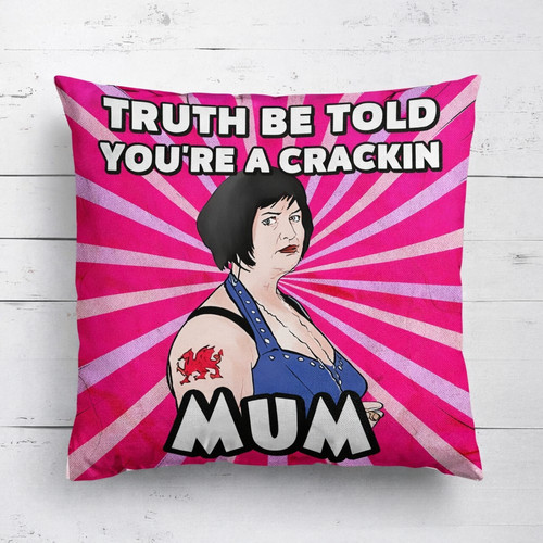Crackin mum cushion funny - cushion,