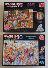 Wasgij? 1000-Piece Jigsaw Puzzles x 2 - The Toy Shop & Wasgij Winter Games