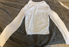 White Long Sleeve Top