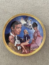 Franklin Mint James Bond Plate