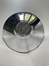 Volkswagen VW Chrome Hub Caps Set Of 4 Campervan Or Volkswagen Beetle