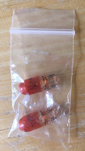 Orange amber side light - amber,