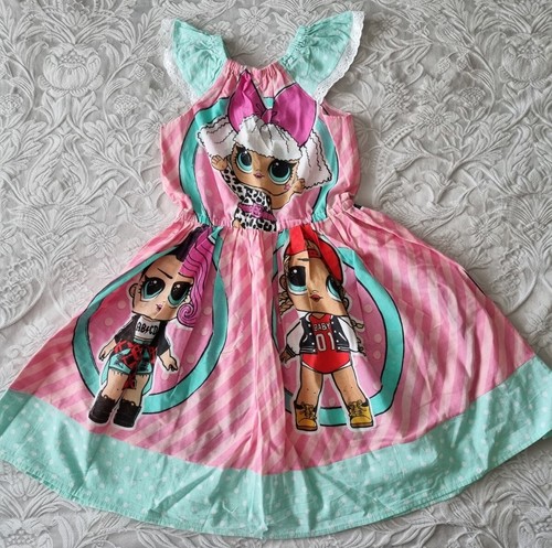 Girls lol handmade dress - girls,