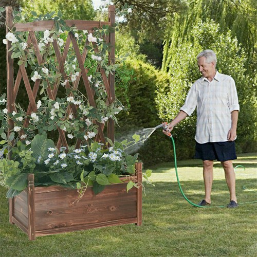 Large garden planter raised - garden,