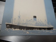 BLUE Funnel Cargo Ship - Patroclus , built 1950  MENU   1952 
