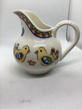 Vintage Fiesta Jug - chickens, easter  Jug - VGC