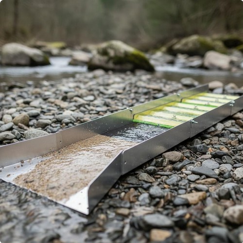Sluice box kit lightweight - sluice,