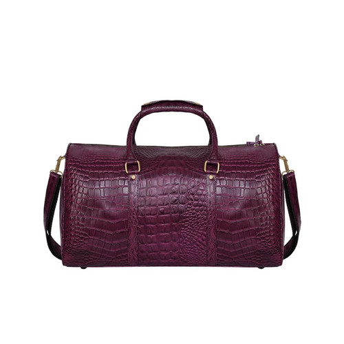 Genuine leather purple - leather,