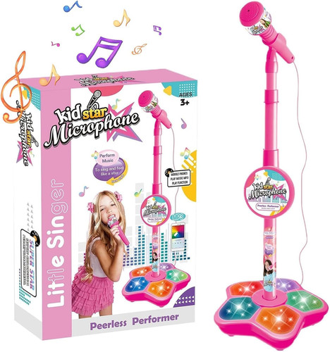 Kids microphone and stand - microphone,