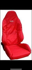 SEAT COVER IN RED TO FIT