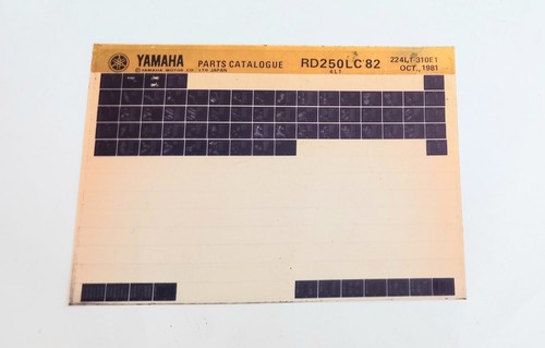 Yamaha rd250lc 4l1 spare - 82,