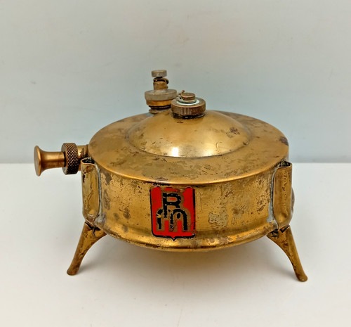Vintage brass compact stove - vintage, rm