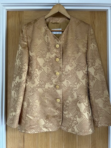 Windsmoor gold brocade ladies - brocade,
