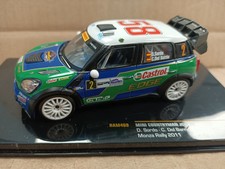 1/43 Ixo Mini Countryman JCW#2 Dani Sordo Monza Rally 2011 RAM469 Cracked Lid