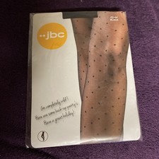 5 Pairs of JBC Black Polka Dot