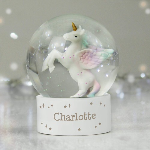 Personalised unicorn name snow - unicorn,