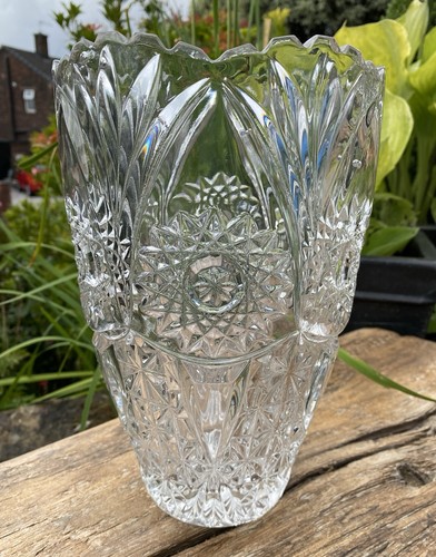 Vintage large bohemian - large, crystal