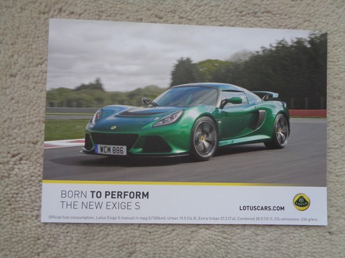 Lotus exige pre - -, pre-launch