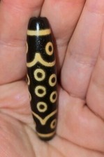 Tibetan Agate Dzi Bead