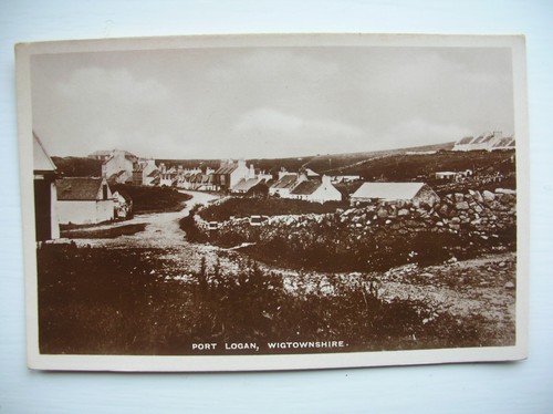 Port logan postcard - port,