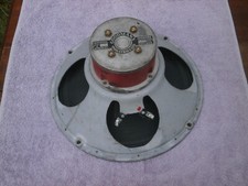 Goodmans 12" speaker red alnico 15 ohms rebuilt