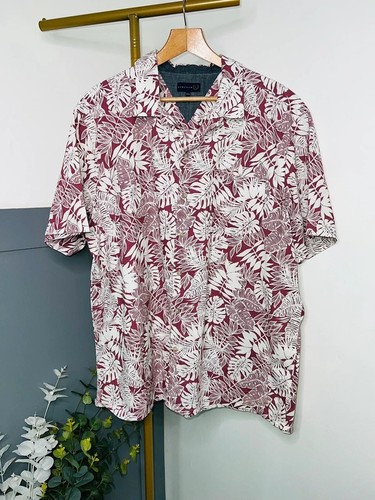Lincoln burgundy tropical - burgundy, leaf