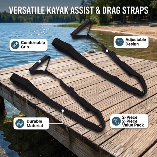 Kayak stand assist strap - stand,