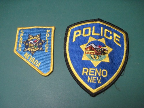 American police cloth badges - american,