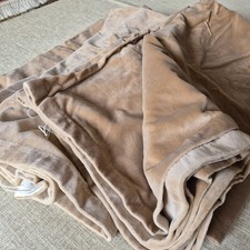 Vintage Velvet Curtains Peach