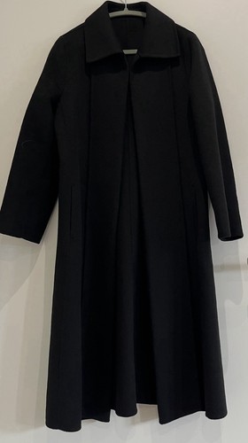 Women black long 100 - long, 100%wool