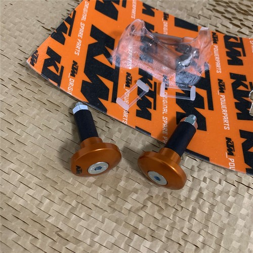 Ktm handlebar ends - handlebar,