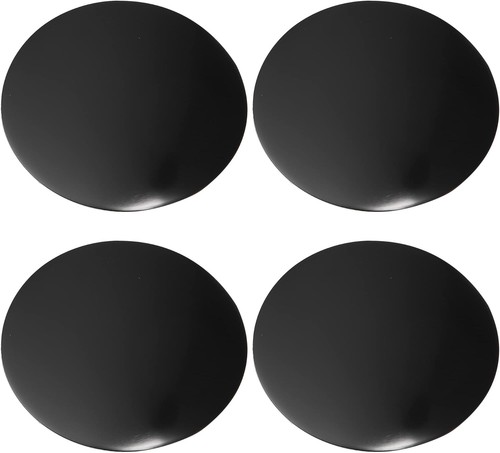 4pcs 75mm black metal wheel - 4pcs,