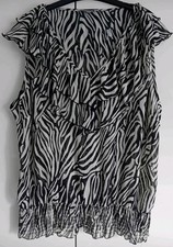 Mia Moda Black & White Zebra