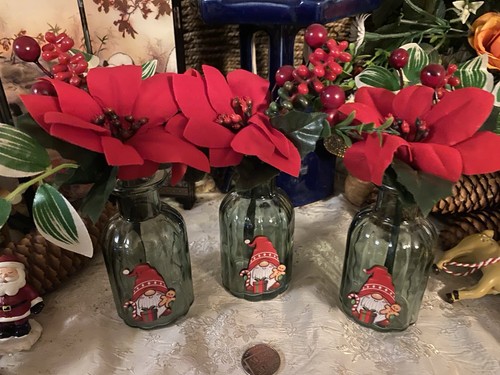 Christmas vases small - vases, x
