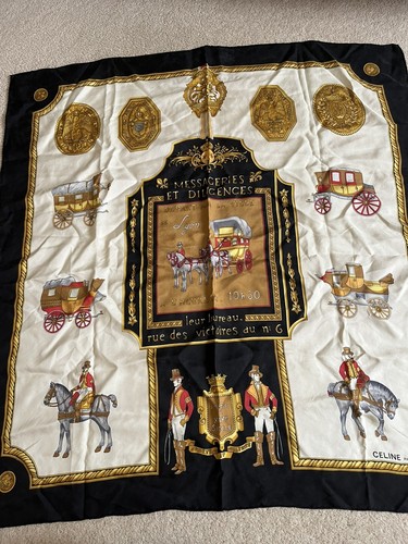 Vintage celine paris silk - paris,