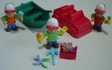 Handy Manny Fix It Boat Truck Toolbox Tools Figures Lot