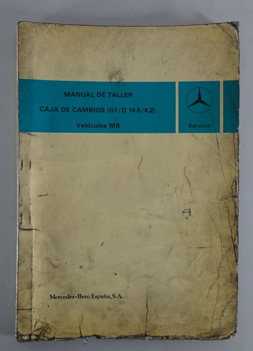 Workshop manual mercedes benz - workshop,