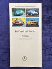 Mercedes-Benz Price List