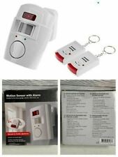 Motion Sensor With Alarm Suitable For Home Garage Caravan Office Etc