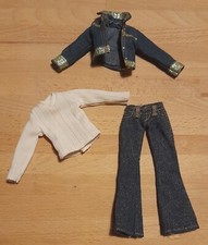 Bratz/Bratz Type Doll Clothes Bundle, Denim Jacket, Top, Jeans