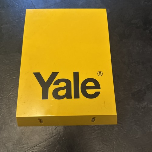 Yale yellow alarm siren - yale, box