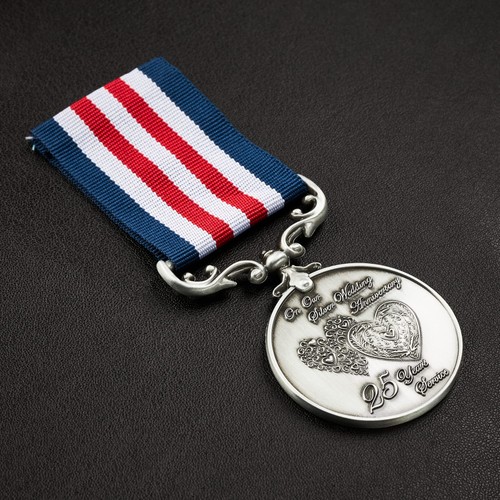 Our 25th silver wedding - silver,