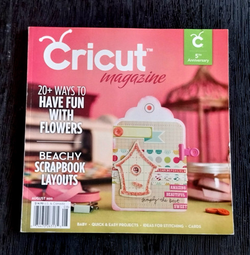 Cricut magazine august 2011 - cricut,