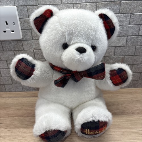 Harrods highland white teddy - white,