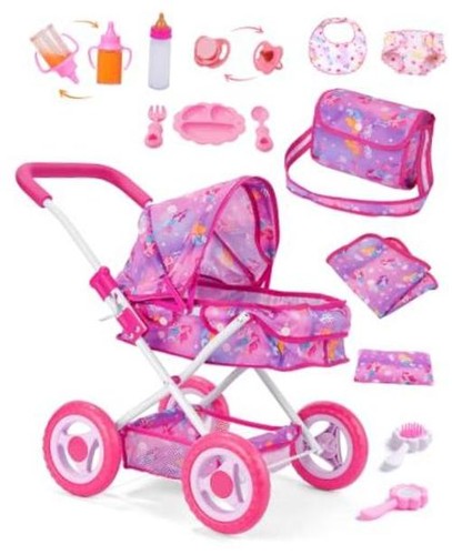 Piece baby doll stroller - baby,