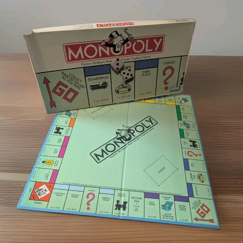 Vintage monopoly board - monopoly,