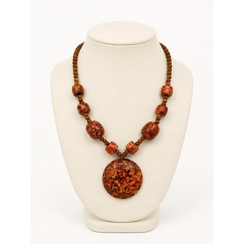 Vintage boho chunky resin - chunky,