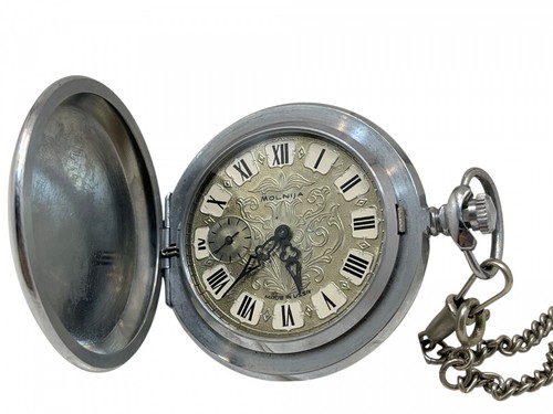 Molnija pocket watch soviet - molnija,