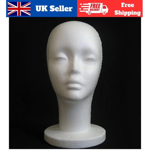 Polystyrene foam head - polystyrene, dummy