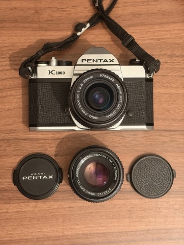 Pentax k1000 silver - pentax,